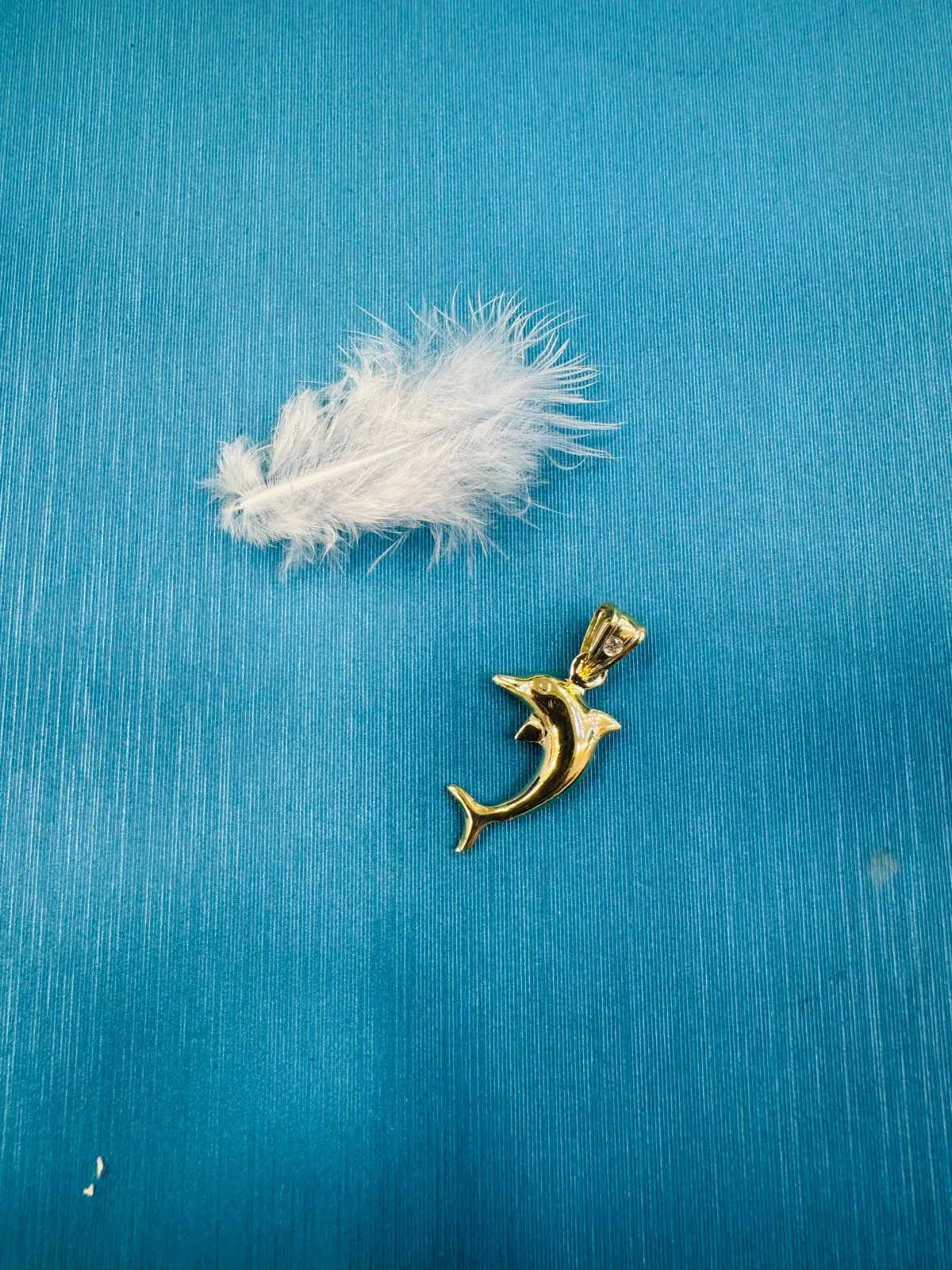 Yunus Balığı Kolye Ucu