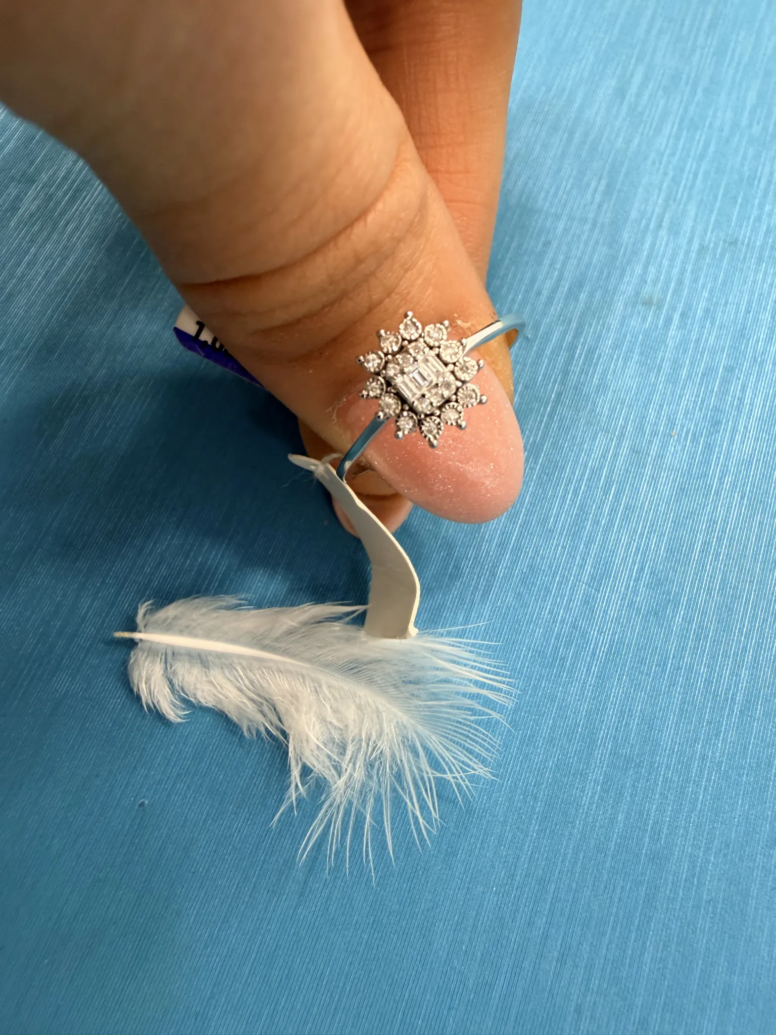 Baget Pırlanta Taşlı Detas Marka Yüzük